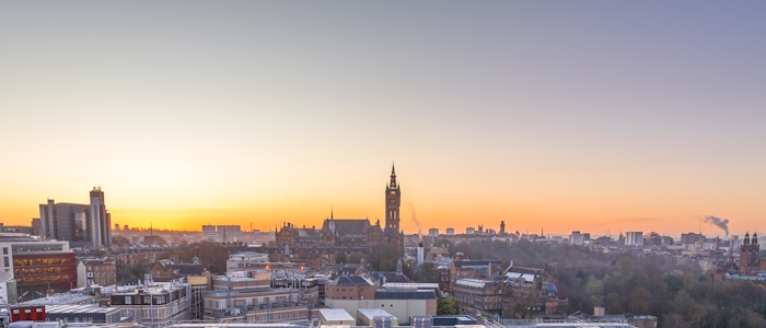 UofG campus panoramic view from afar