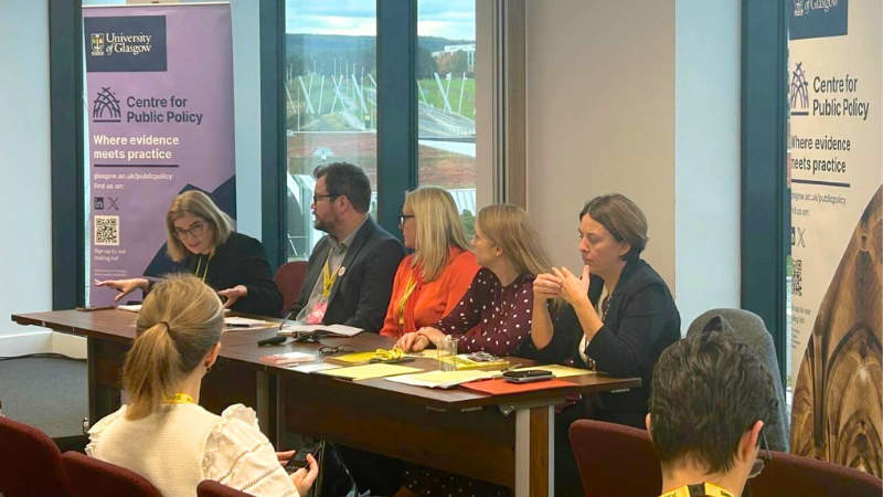 A photo of the Centre for Public Policy event at the SNP Conference