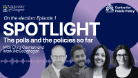 Spotlight, on the election episode 1, The polls and the policies so far, Chris Carman and Mark McGeoghegan